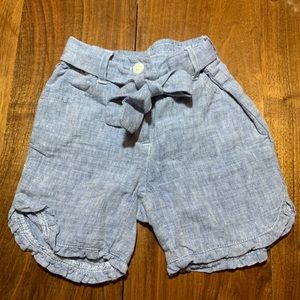 JANIE AND JACK CHAMBRAY SHORTS